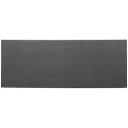 Deli Riser Solid Black ABS Flat Riser Sheet - 24" L x 30" W x 1/4" H by HUBERT – Plastic, Black, Model SHT-SOL24X30BLK