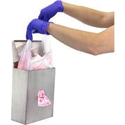Scensibles Universal Receptacle Liner Bags by Hospeco – 1 Count (Pack of 500), Plastic, Frosted, Pack of 500, Model LBSF500HD