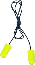 3M E-A-Rsoft Metal Detectable Soft Foam Earplugs, Corded, 32 Nrr, Poly Bag, 200 Pairs/box