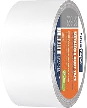 Shurtape SF 682 ShurFLEX Non-Printed Metalized Cloth Duct Tape, 72mm x 55m, Silver, 1 Roll (138664)