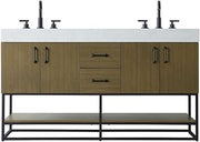 Caroline Bathroom Vanity Chestnut Brown