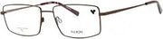 Flexon Eyeglasses H 6069 205 Matte Coffee