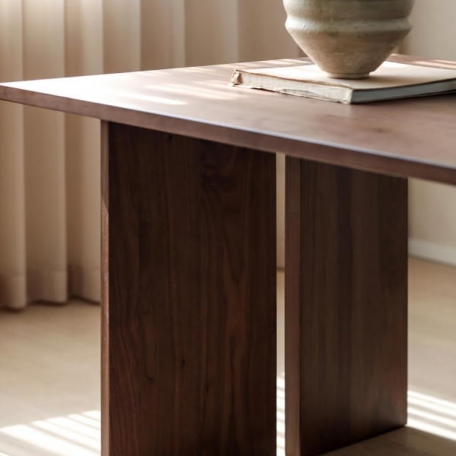 Mesa de Comedor Wooden Kitchen Dining Table Living Room Long Workbench Mesa de Comedor by DIEYPOL – 200x95x75cm, Acacia, One Color, Model KTDCMRVDT-200X95X75CM