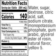 Gatorade Yellow / Lemon Lime / 20 Fl Oz (Pack of 8) Sports Drinks