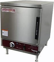 Crown SXN-4M Electric Countertop Boilerless Convection Steamer with (4) 12" x 20" Pan Capacity, Automatic Fill & Manual Drain