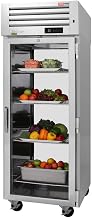 Turbo Air PRO-26R-G-PT-N Pro Series Single Section Pass-Thru Glass Door Refrigerator, 28.75" W x 33.88" D x 78" H