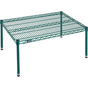 Poly-Green Wire Dunnage Rack by Nexel – Wire, Green, Model P2436G