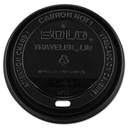 SOLO 1000 / 1000 Count (Pack of 1) / BLACK Cup Lids