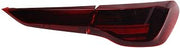 For BMW 4 Series G22 G26 2020-2023 M4 CSL Style LED Tail Lights Assembly(Red Tail Light)