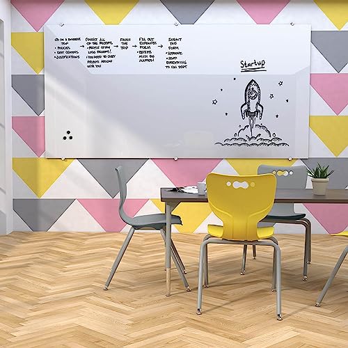 Best-Rite 51"W x 2"H / White / 1 Dry Erase Boards