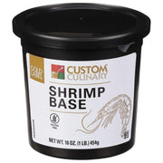 Gold Label Shrimp Base by Custom Culinary – 16.0 Ounce (Pack of 6), Pack of 6