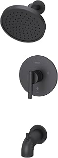Pfister Contempra Single-Handle Tub Shower Faucet Set, Matte Black LG898NCB