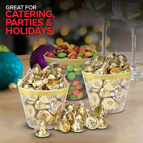 Stock Your Home 100 Count / Gold Rim / Fine Cups