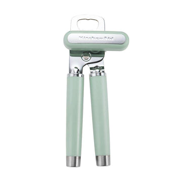 Gourmet Multifunction Can Opener/Bottle Opener by KitchenAid – 8.36-Inch (Pack of 12), Stainless Steel, Pistacho, Pack of 12, Model KO199OHPIA