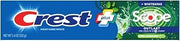 Crest Toothpaste 5.4 Ounce Plus Scope Outlast + Whitening (Pack of 6)