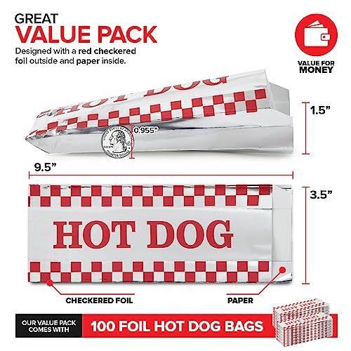 Stock Your Home 100 Pack / Silver / 100 Bags
