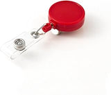 KEY-BAK Retract-A-Badge Retractable I.D. Badge Holder with a 36" Retractable Cord and Belt Clip Attachment (5 Pack)