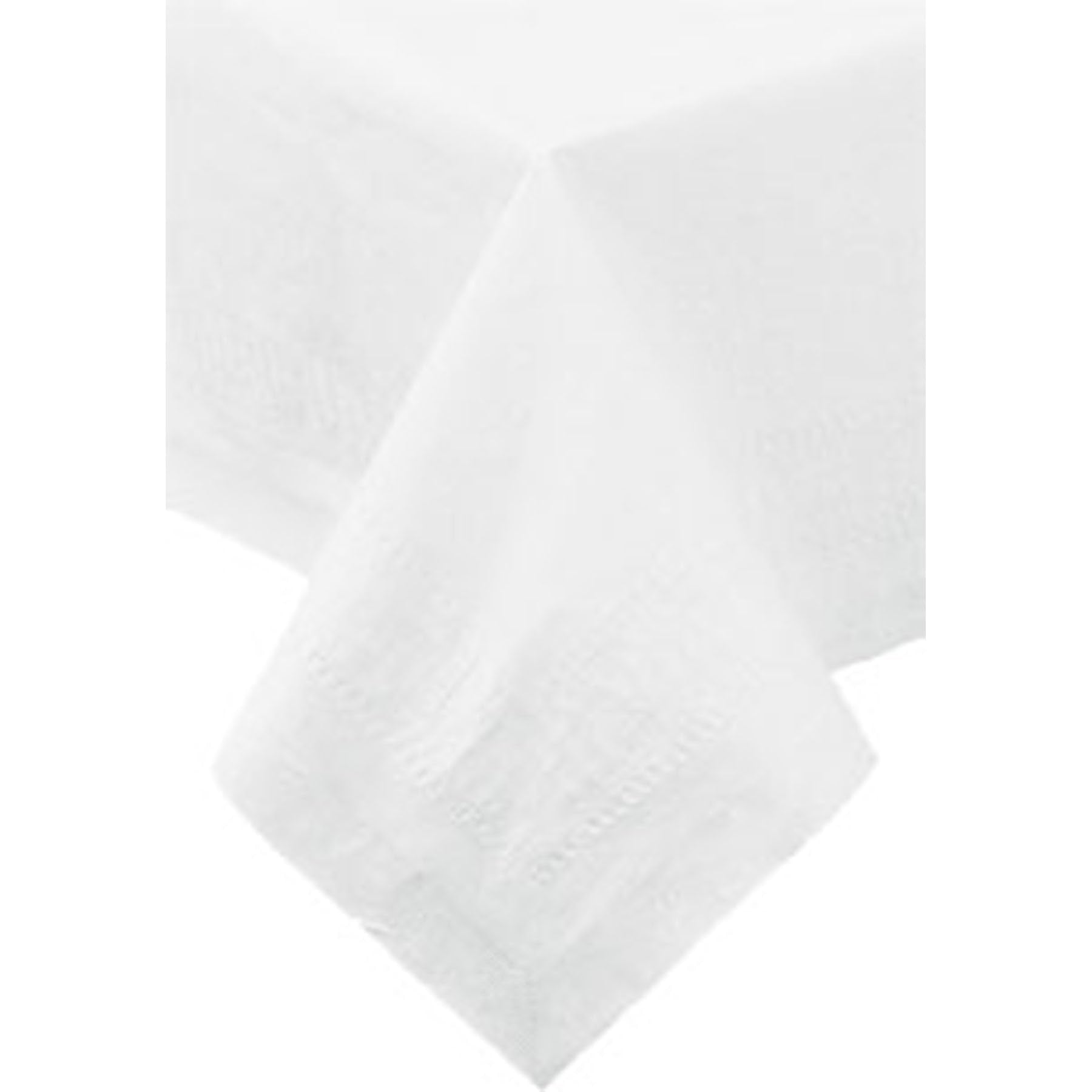 Hoffmaster 210130 Cellutex Tablecover, Tissue/Poly Lined, 54 in x 108", White (Case of 25 Tablecloths)