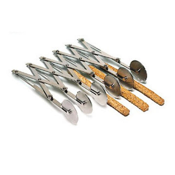 Six-Wheel Pastry Cutter by American Metalcraft – 10", Stainless Steel, Silver, Model MWPC6X2
