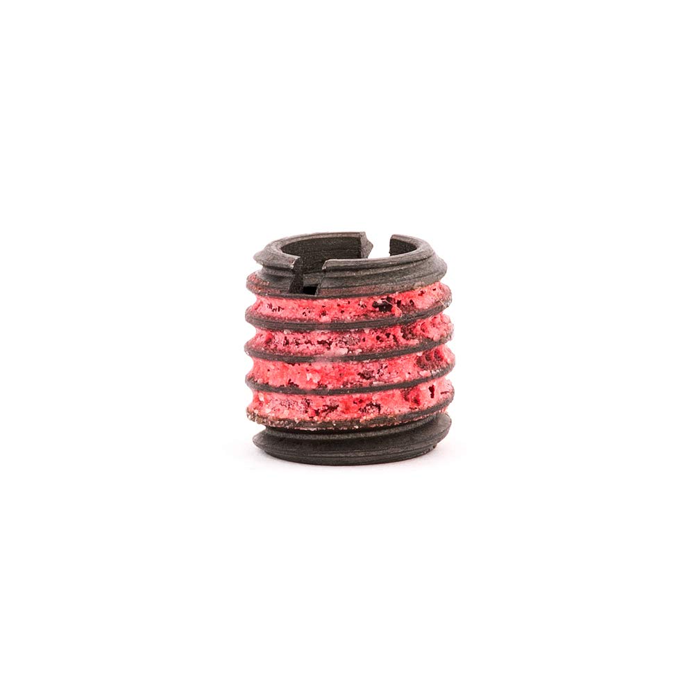 Thread Insert by E-Z LOK – 10.4mm, Alloy Steel, Red, Pack of 5, Model 450-8