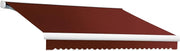 Awntech Retractable Awning Left Motor 24'W x 10" D x 10" H Terra Cotta