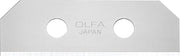 OLFA Dual-Edge Safety Blades for SK-8 (SKB-8/10B) - Carbon Steel, 10 Blades