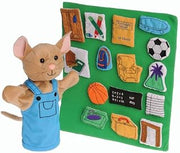 Constructive Playthings If You Take A Mouse to School Puppet Set (17 pcs.)