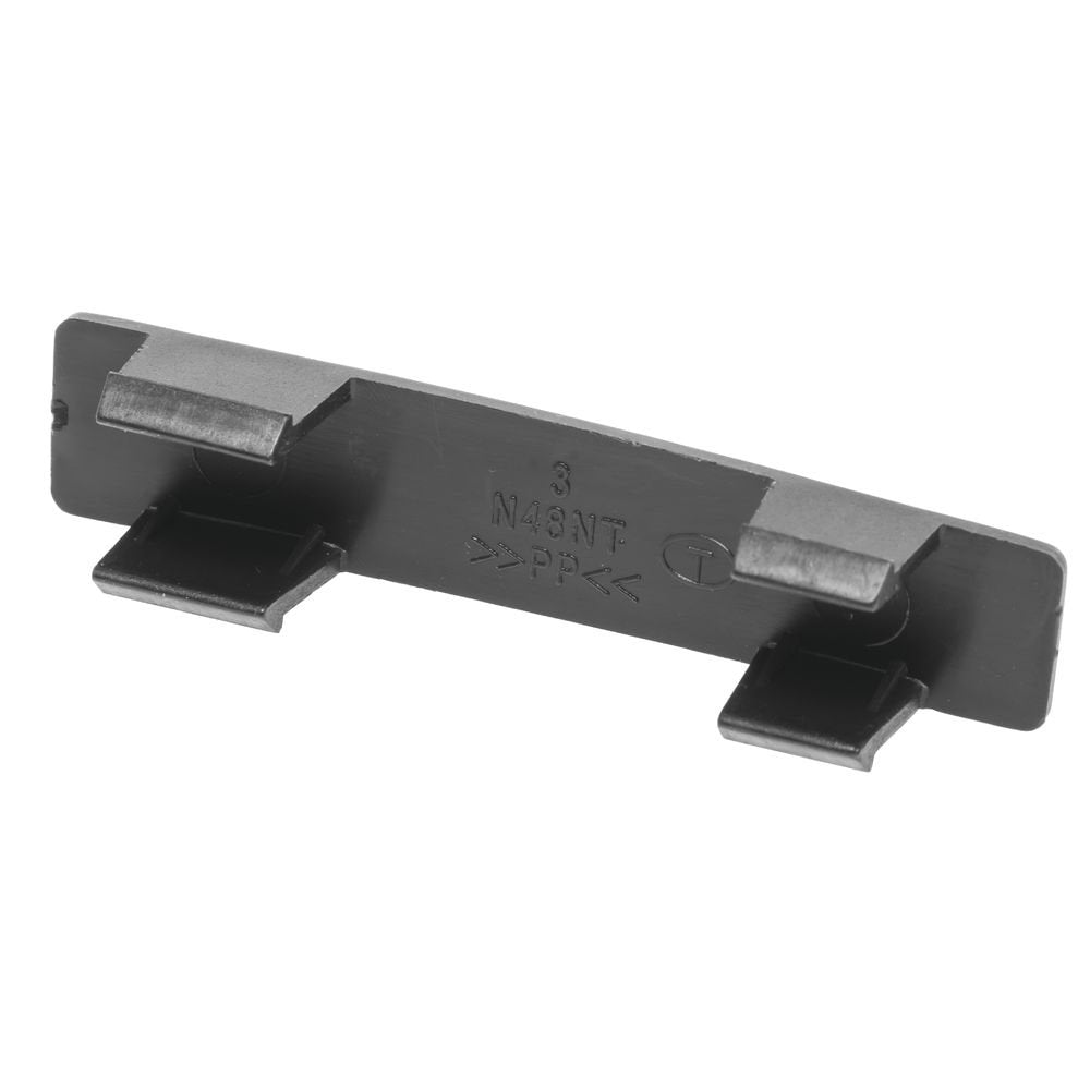 CN4812 Name Tag Set (fits model N48) by Tablecraft – Plastic, Black, Model 727875106520
