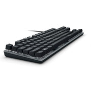 K835 TKL Wired Mechanical Keyboard with Aluminum Frame and Linear Red Switch by Logitech – Black / Black, Model 503080010100