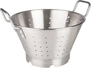 Winco FBA_SLO Stainless Steel Premium Colander with Base, 11-Quart, Medium