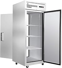 Everest ESPT-1S-1S Pass-Thru Refrigerator 1 Section, 115v, NSF - 23 cu. ft.