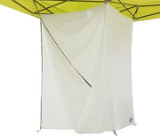 E-Z UP Privacy Hang Space, Square Canopy Wall Divider, 5'x5', White
