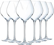 Chef & Sommelier Chef&Sommelier - Cheer Up Collection - 6 White Wine Glasses - 35 cl - Modern and Elegant Glasses - Out-Standard Resistance - Absolute Transparency
