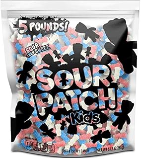 Sour Patch Kids Red, White & Blue Soft & Chewy Candy, 5 lb Bag