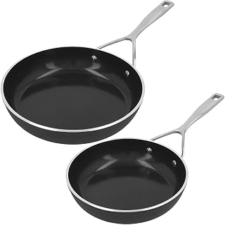 Demeyere Ceraforce Aluminium Pro 5 Frying Pans Diameter 24 + 28 cm