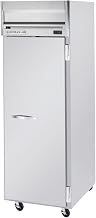 Beverage-Air HRP1-1S Horizon Series One Section Solid Door Reach-In Refrigerator 24 cu.ft. capacity Stainless Steel Front and Sides Aluminum