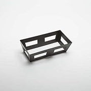 American Metalcraft GSC16 Crate Griddle Stand, Black, Half Size