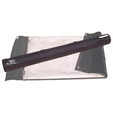 The - Sturdy Black Nylon Drawing Protector for Rolled Documents - Ideal for Documents up to 30"x42" by Advanced Organizing Systems – PrintGard31 31", Nylon, Model PrintGard31