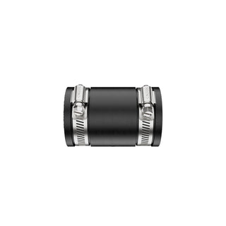 3/4 In. DWV PVC Coupling - 1 Each by Fernco – 1.05" x 1.05" x 2.38", Polyvinyl Chloride, Copper, Model P1056-075
