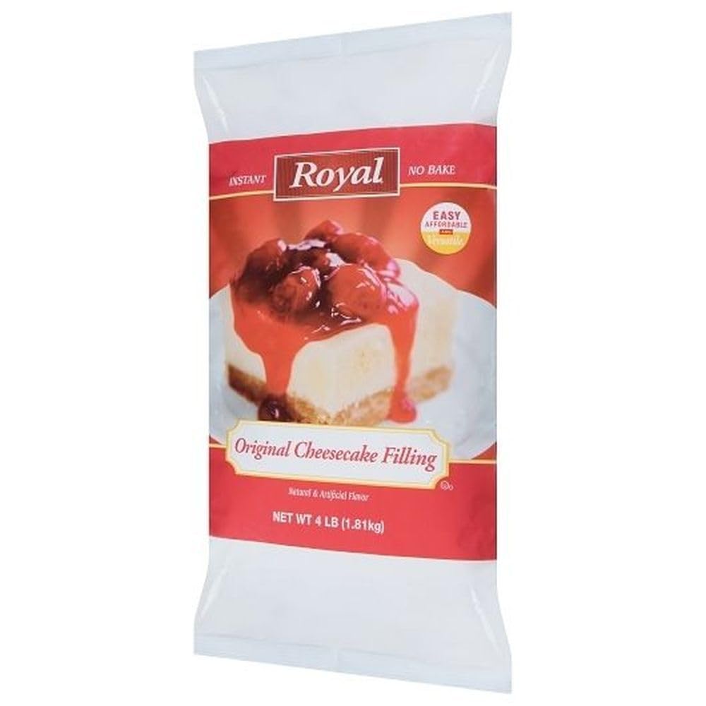 Instant Cheesecake Filling by Royal – 64 Ounce, Pack of 6