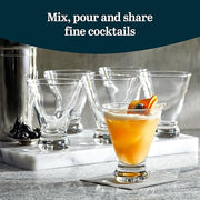 Libbey Margarita Stemed 6 / 6 Count (Pack of 1) / Modern Martini Glasses