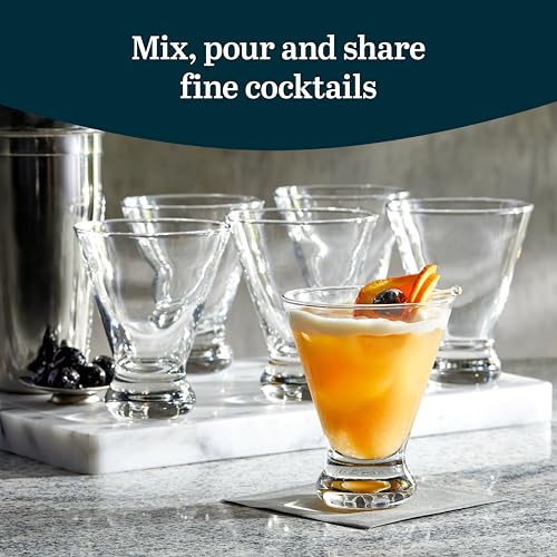 Libbey Margarita Stemed 6 / 6 Count (Pack of 1) / Modern Martini Glasses