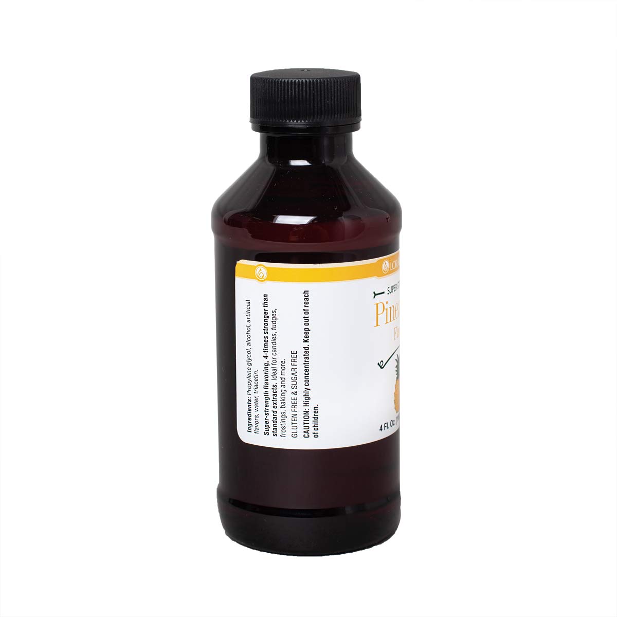 LorAnn Pineapple SS Flavor by LorAnn Oils – 4 Fl Oz (Pack of 1), Cloudy Pale Yellow, Model 0240-0800