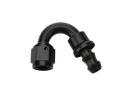 Pushlock Hose End Black 150 Deg Elbow by Allstar Performance – Model ALL49472
