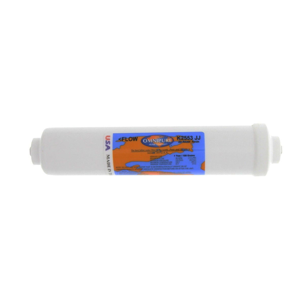 Nitrate Water Filter by Omnipure – 1 Count (Pack of 1), Polypropylene (PP), Model K2553-JJ