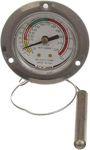 5238-018-K Thermometer 2" Dia Bulb 1/4 X 2.5 70-220F 3" Flange Cres-Cor 120Ph 121Ph 621049