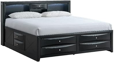 Glory Furniture Marilla G1500S-QSB7 Queen Bed in Black