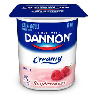 Creamy Raspberry and Cherry Twin Pack Yogurt by DANNON – 4 Ounce