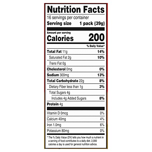 Ritz Peanut butter / 1.38 Ounce (Pack of 16) / 1 Sandwich