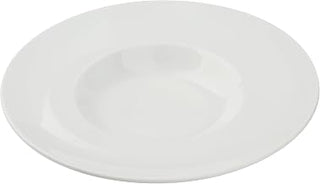 Yanco CA-710 Cambria X Mediterranean Pasta Bowl Oz, 10 3/4"" X 7"" X 2 1/4"" MEDITERRANEAN PASTA BOWL 14 OZ, Bright White, China, Pack of 12